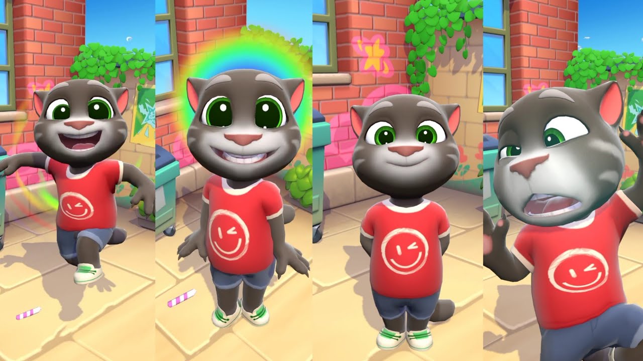 Talking Tom Cat 2025 vs Talking Tom Gold Run Gameplay #jamnigaming 