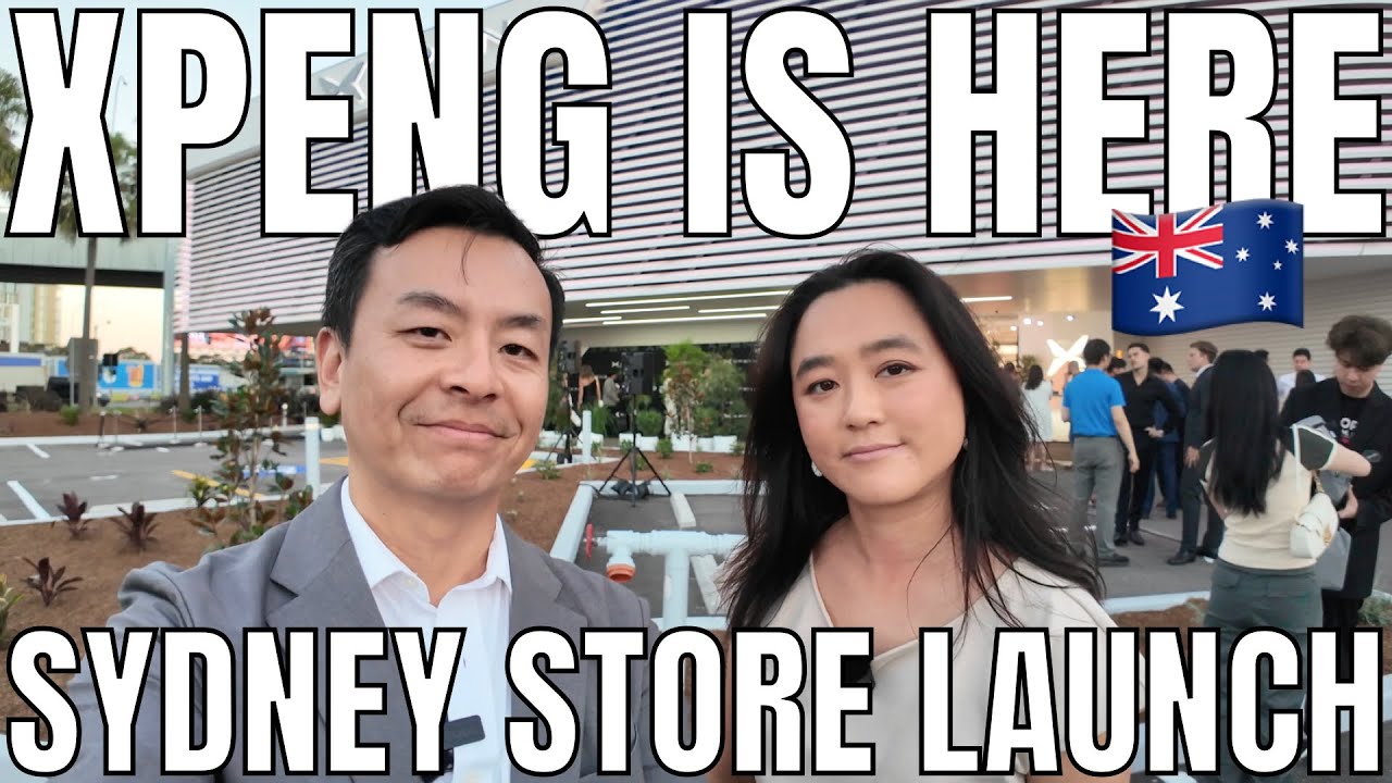 XPeng Launches in Australia: Sydney Flagship Experience Centre Tour!