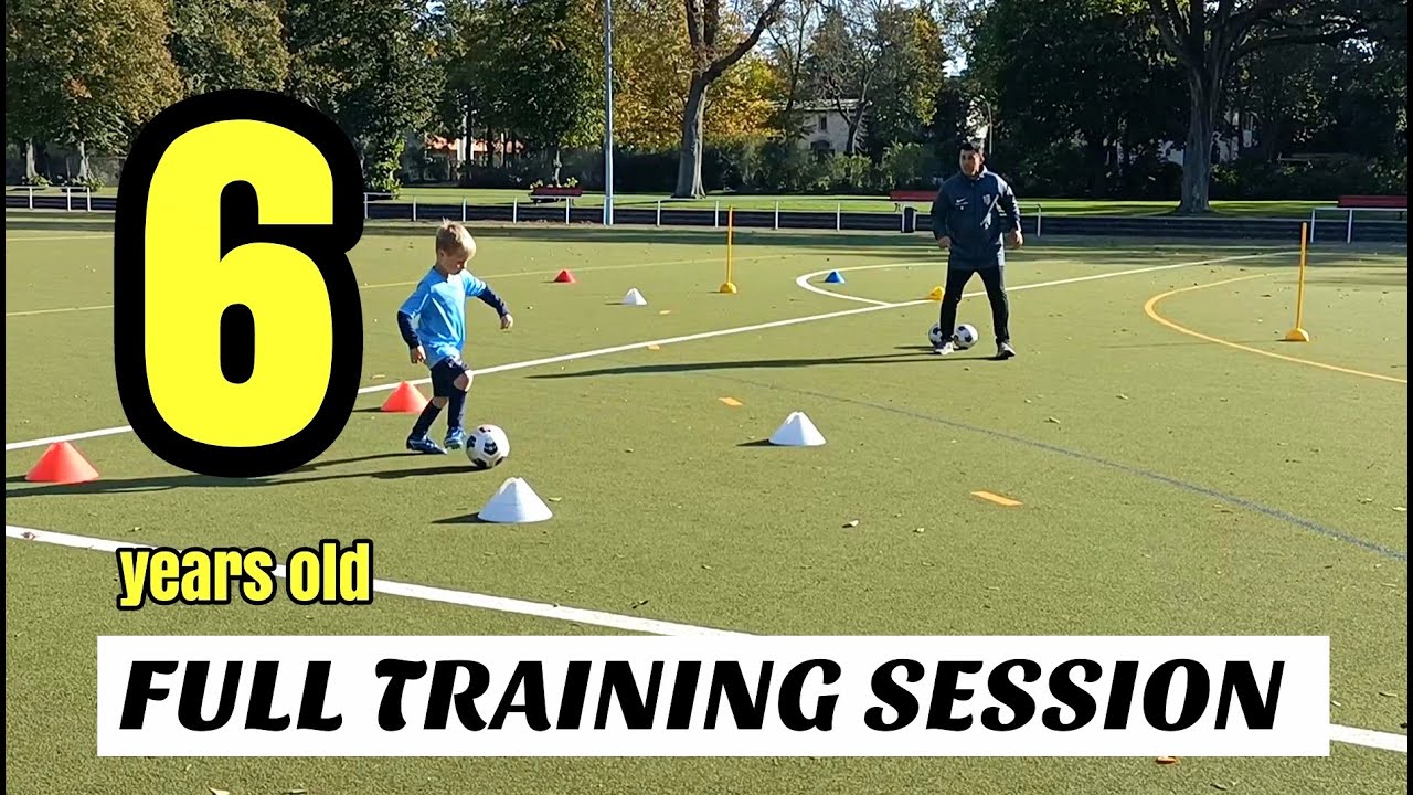 Full Soccer/Football Training Session ⚽️ 6 Years Old Talent Johann 🔥
