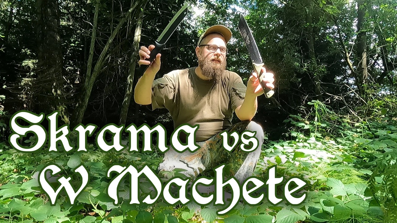 Odenwolf Machete gegen Skrama - HAUMESSER im Vergleich - welches ist besser? Mein Test Fazit