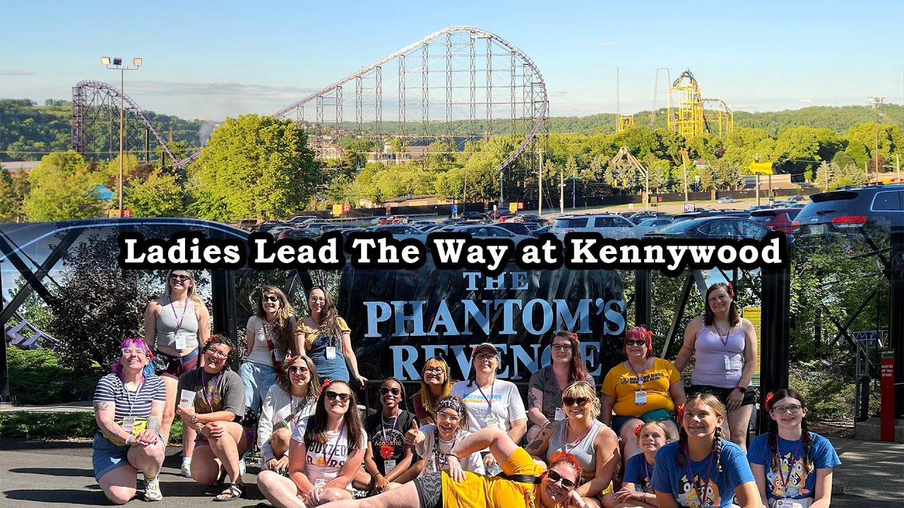 A day at Kennywood with the Buzzed Bars for the Second Ever Gerbil, A Ladies Led Coaster Event.