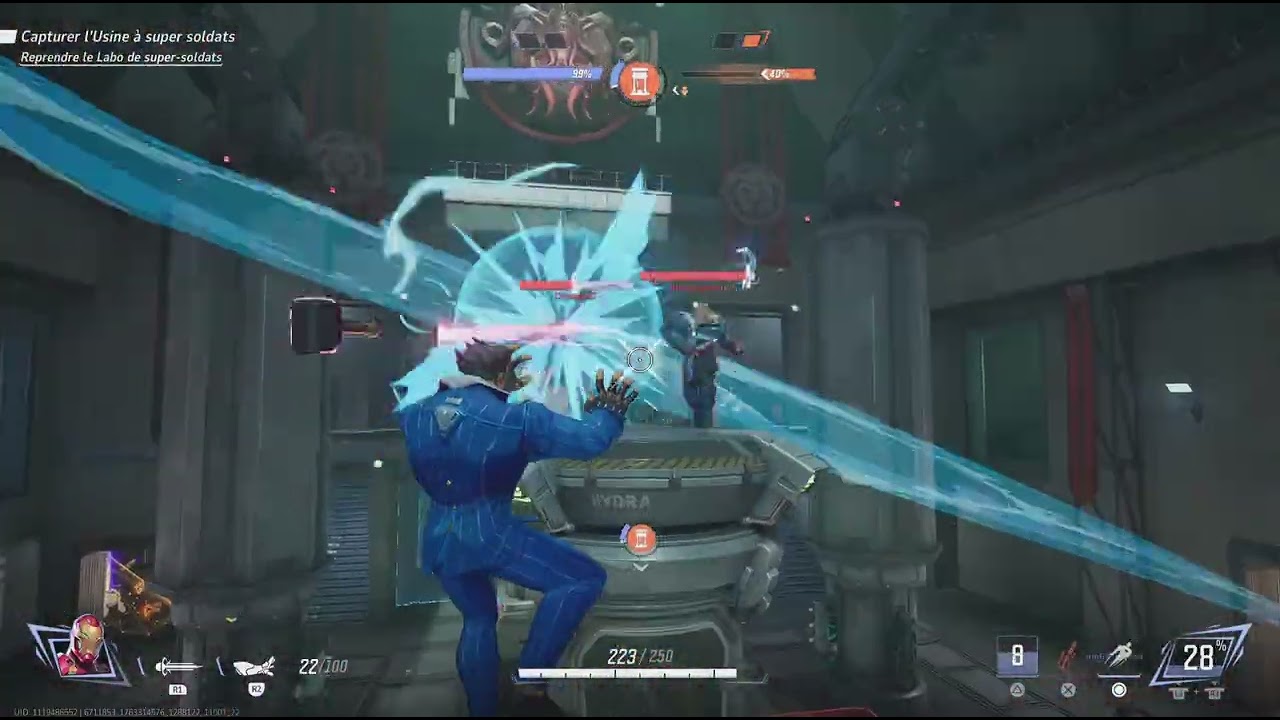 Marvel Rivals Iron Man qp Hydra Base