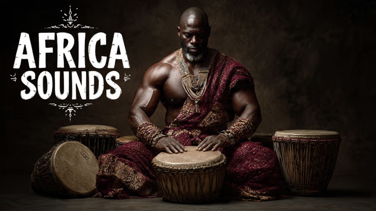 African Tribal Sounds for Focus &ndash; Calm Rhythms with Deep Drums 🌍 AFRICA DRUMS ✨🌿