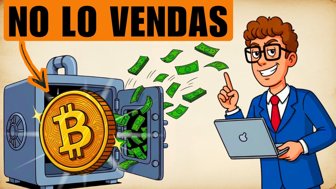 El secreto de los millonarios para vivir de Bitcoin Sin vender 1 satoshi