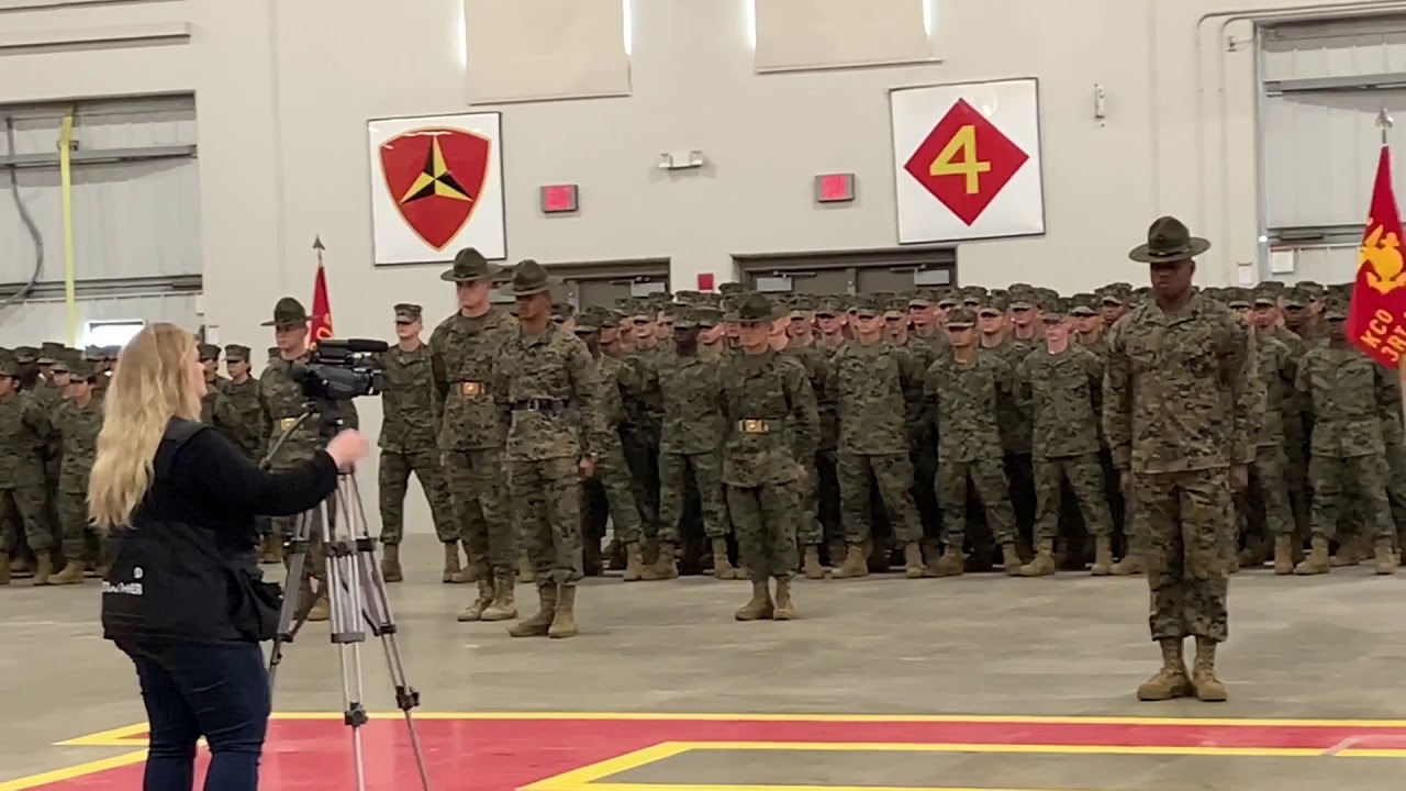MY SONS MARINE CORPS BOOT CAMP FAMILY DAY CEREMONY AT PARRIS ISLAND KILO & NOVEMBER COMPANY 12/2018