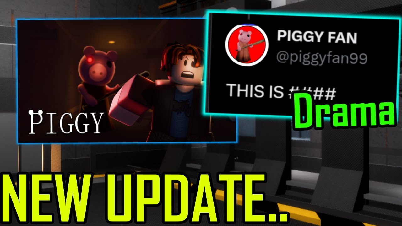THUMBNAIL DRAMA + NEW UPDATE CONFIRMED... (Piggy News)