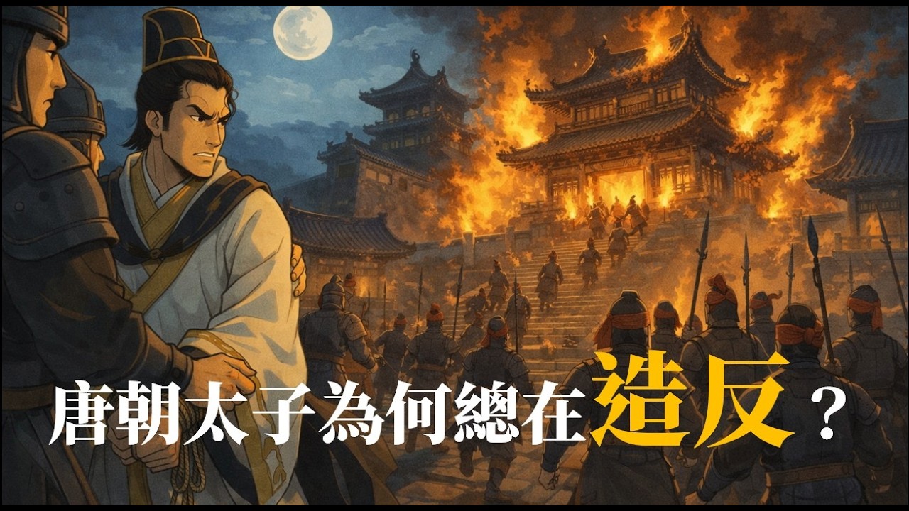 唐朝太子為何總在造反？