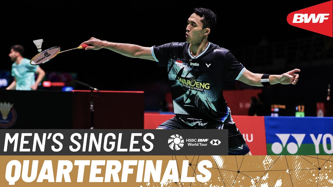 POLYTRON Indonesia Open 2026 | Yushi Tanaka (JPN) vs Jonatan Christie (INA) [5] | QF