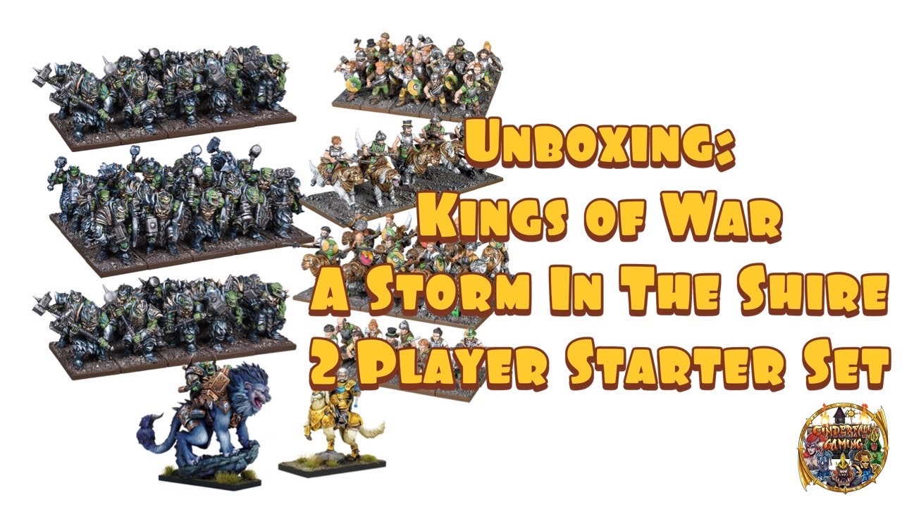 Unboxing: Kings of War - A Storm in The Shire 2 Player Starter Set