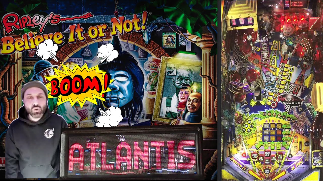 How to Play: Ripley's Believe it or Not! Pinball Tutorial w/Atlantis