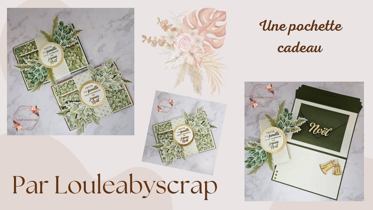 Une pochette cadeau Par Louleabyscrap