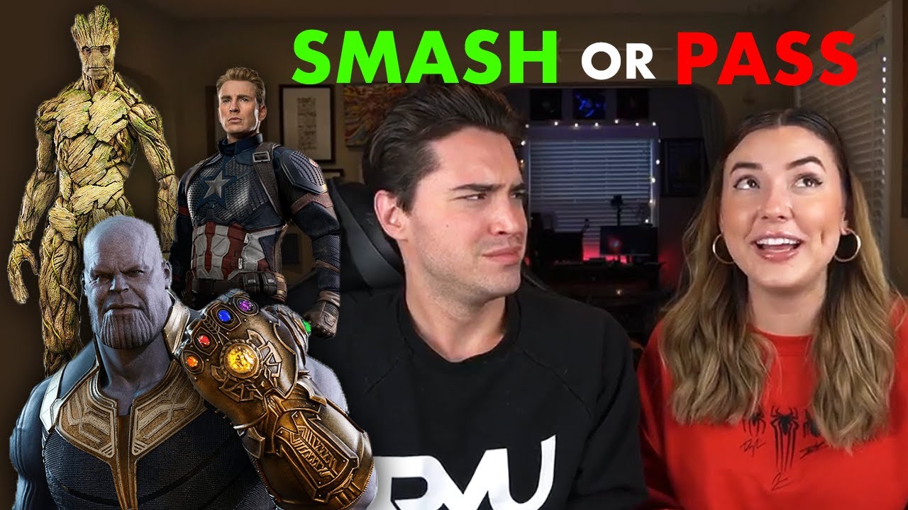 Playing Smash or Pass with Marvel Characters for Way Too Long..