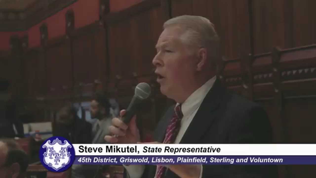 CT State Representative Mikutel Remarks on Protections for Sales of Municipal Scrap Metal