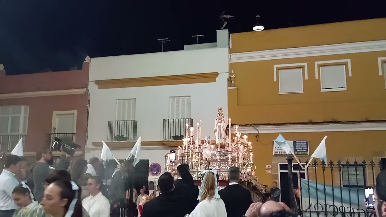 Recogida de la Virgen de Lourdes, Patrona de Puerto Real 2024