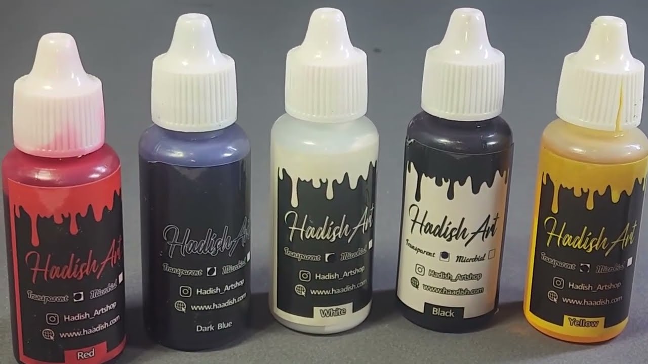 Microbial dyes in epoxy resin | What do you know about the colors of microbes?