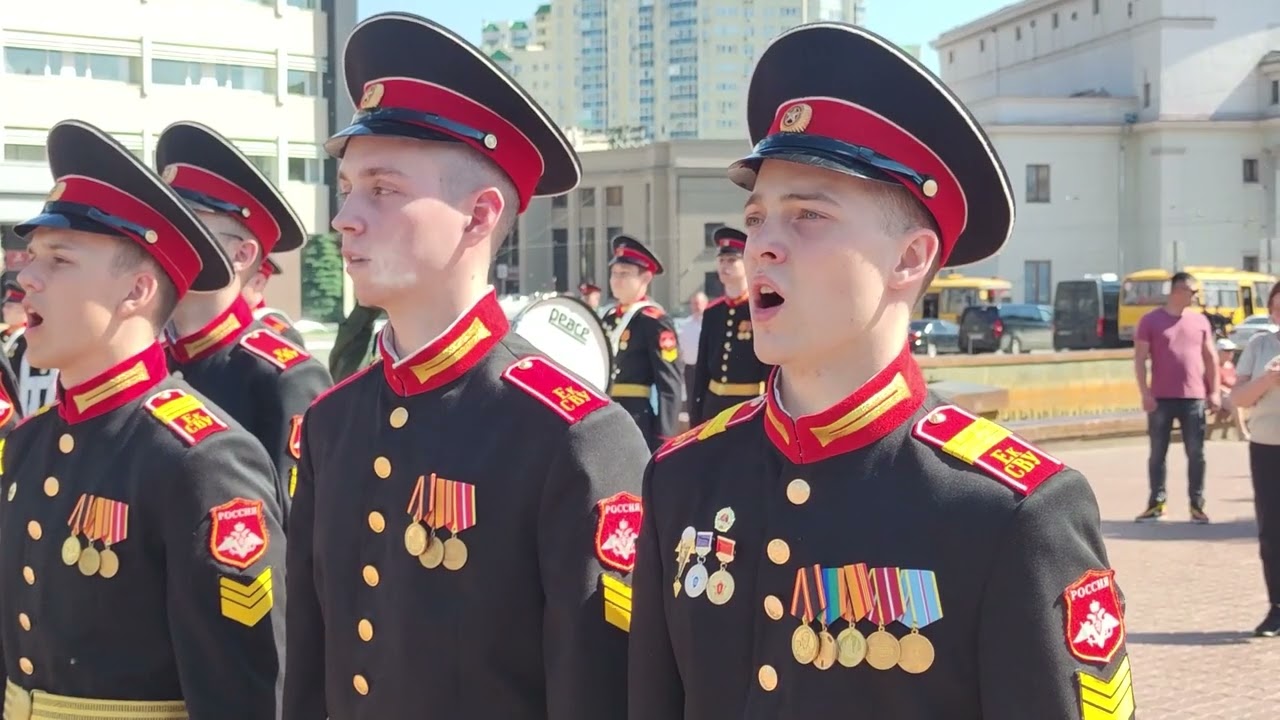 Выпуск Екатеринбургского суворовского военного училища. 19.06.22.
