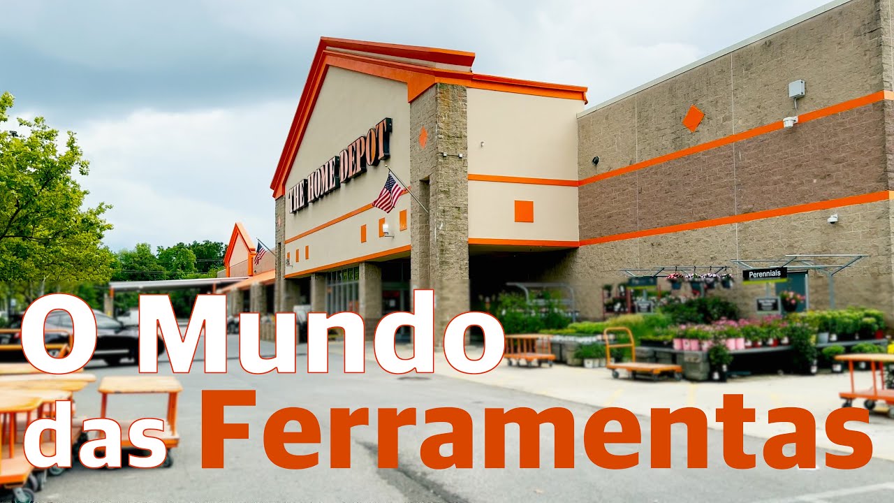 O Mundo das Ferramentas nos ESTADOS UNIDOS! (The Home Depot)
