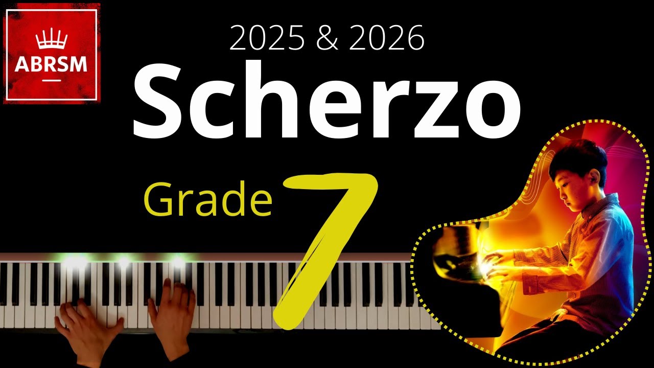 ABRSM Grade 7 Piano 2025 - Scherzo (3rd movt from Sonata in A, Op. 2 No. 2) - Beethoven