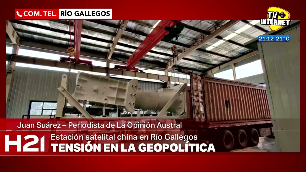 Urgente: Estación satelital en Río Gallegos. Tensión en la geopolítica.