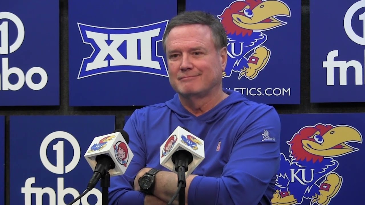 WATCH: Bill Self talks about Darryn Peterson visit