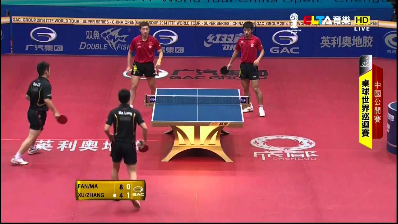 2014 China Open (md-final) Ma Long/Fan Zhendong - Xu Xin/Zhang Jike [HD] [Full Match/Chinese]