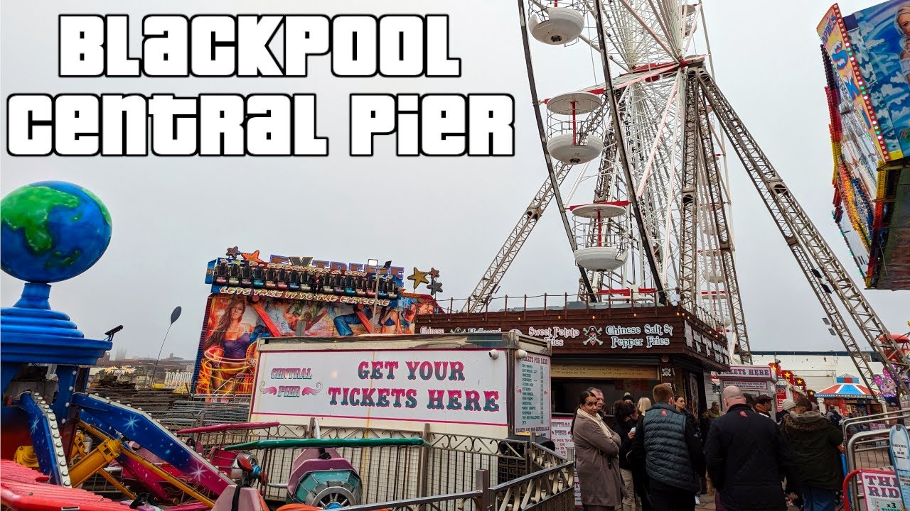 Winter at Central Pier - What Rides are Open?! #Blackpool #CentralPier