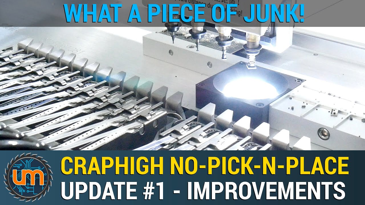 CrapHigh 560P4 NoPick-n-Place - Update #1 - Improvements