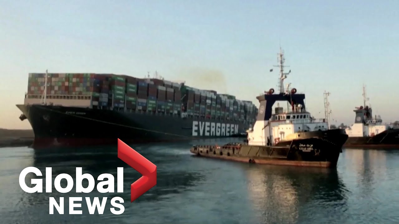 Suez Canal: Massive cargo ship freed after nearly a week, averting 
