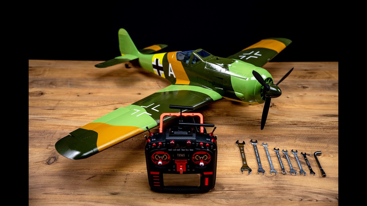 Как сделать радиоуправляемый истребитель Focke Wulf Fw 190