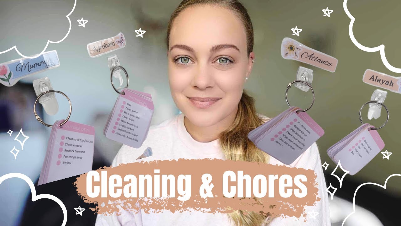HOW TO KEEP THE HOUSE CLEAN WHEN YOU HOMESCHOOL | CLEANING CHECKLISTS + KID'S CHORES