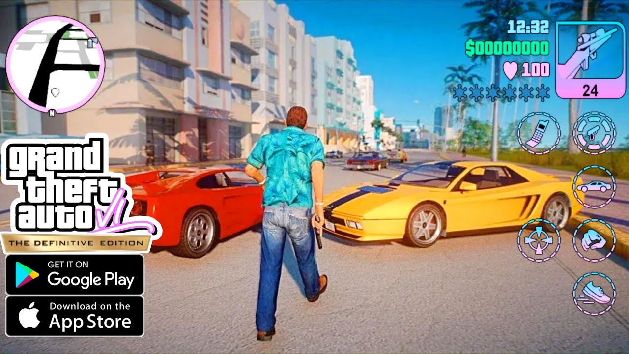 GTA: VIce City The Definitive Edition Mobile (Android/Ios) Gratis Di Netflix