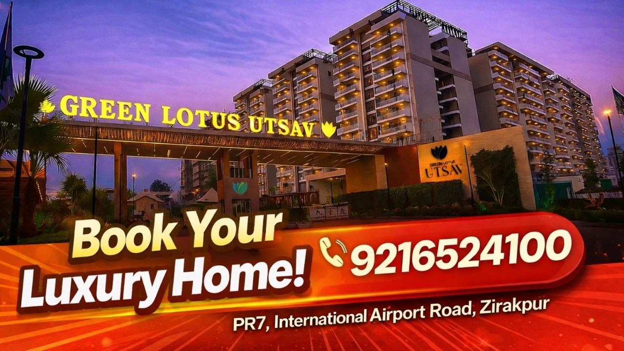 Green Lotus Utsav | 5 BHk Duplex Apartment #9216524100