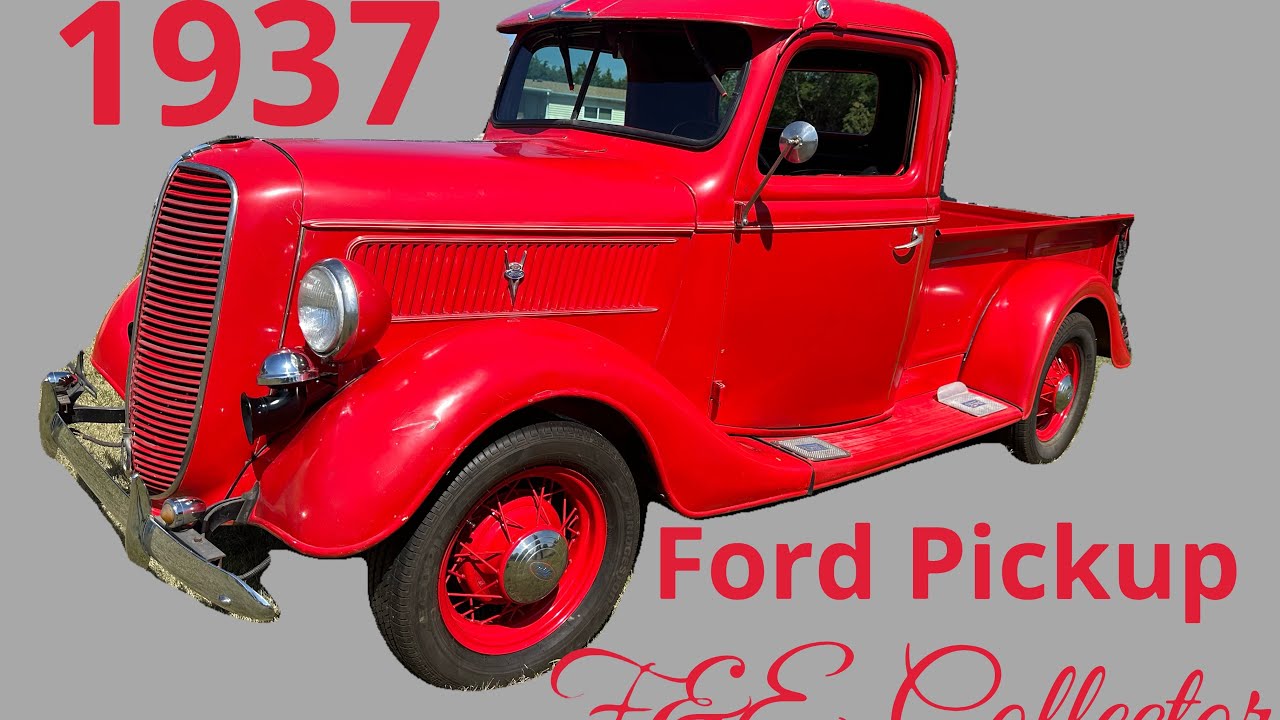 1937 Ford Pickup Truck Selling Oct. 7th! Runs great and ready to cruise with several upgrades!