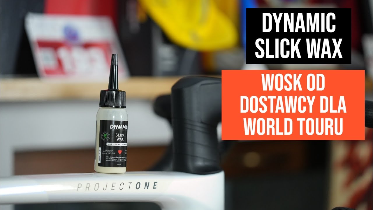 Dynamic Bike Care- Slick WAX - 35 pln za wosk do łańcucha, od dostawcy do World Touru?