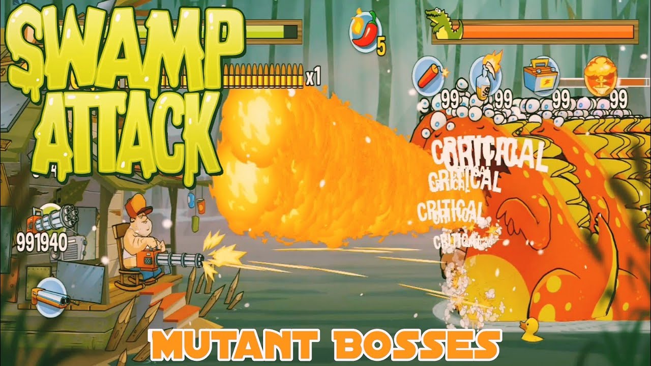 Swamp Attack (200 Mutant Bosses)