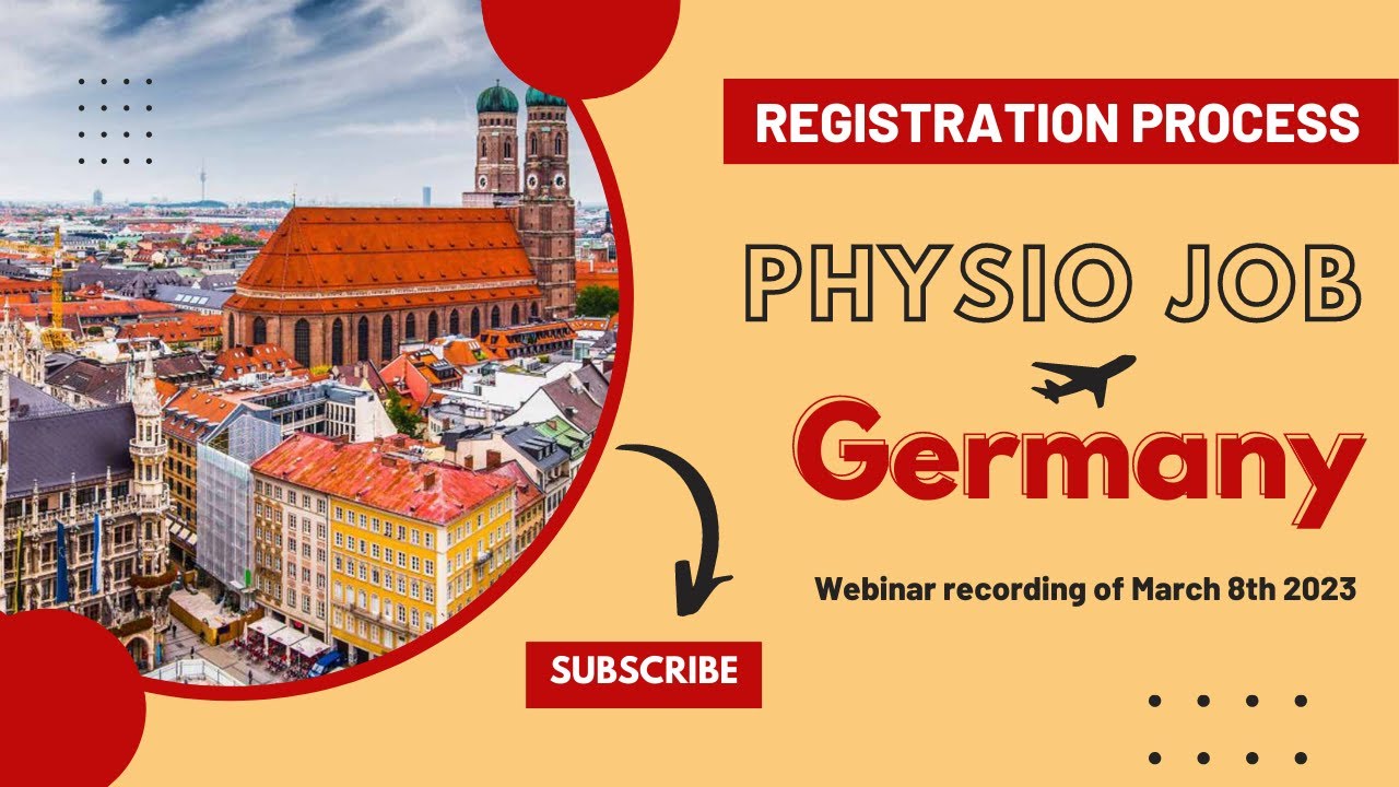 Physio Registration in Germany March 8th 2023 webinar Recording