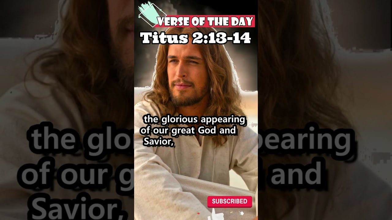 PAPA JESUS Titus 2:13-14 #shorts