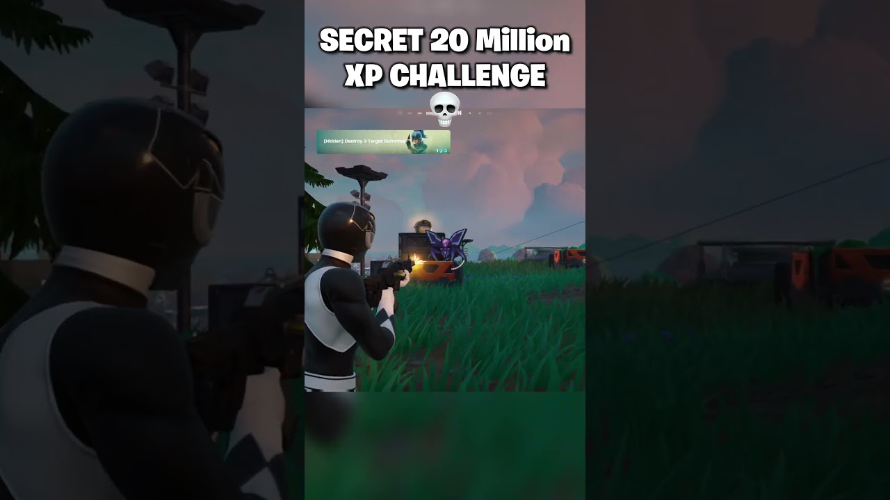 SECRET 20 MILLION XP CHALLENGE💀 #shorts