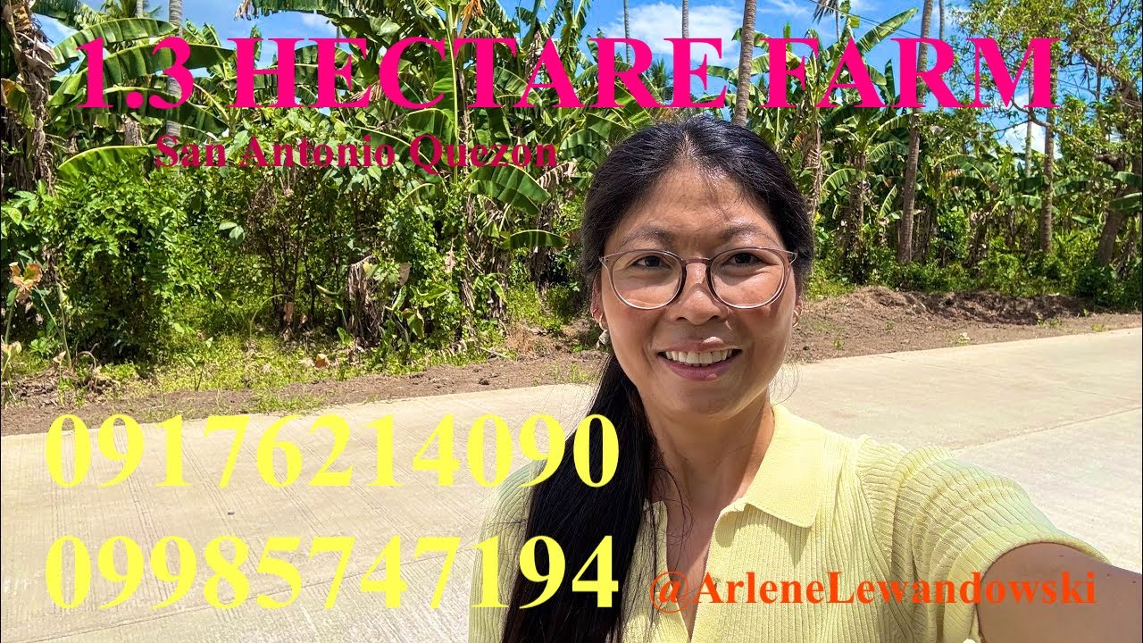Vlog645: FOR SALE TITLED 1.3 HECTARE FARM WITH RIVER & MOUNTAIN VIEW IN SAN ANTONIO QUEZON PROVINCE