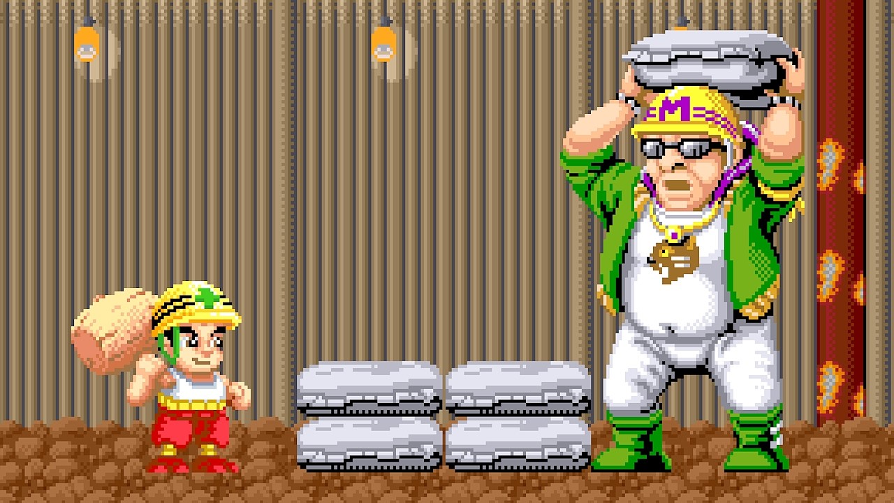 Hammerin' Harry Longplay (Arcade) [4K]