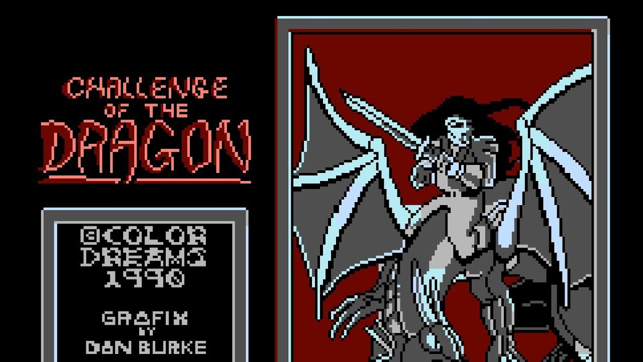 Challenge of the Dragon (Color Dreams, 1990) - NES Gameplay