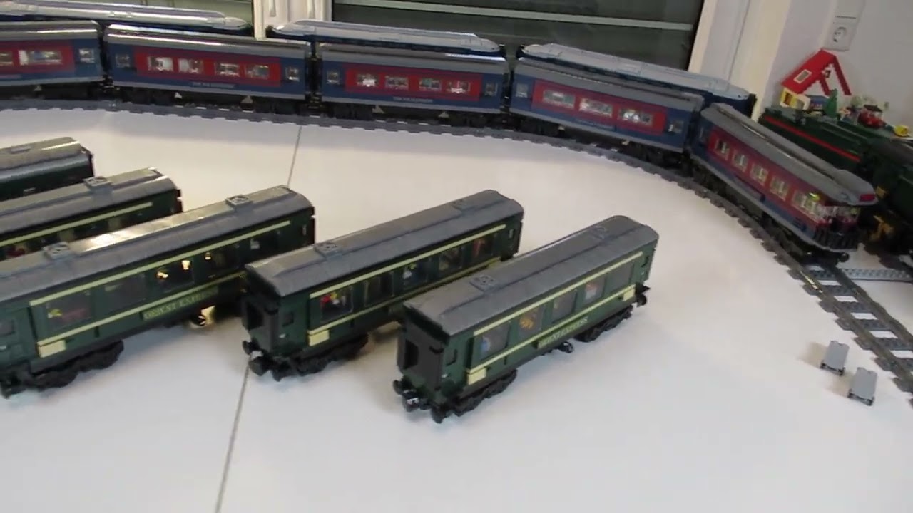 MOC Orient Express vs Polar Express Take two