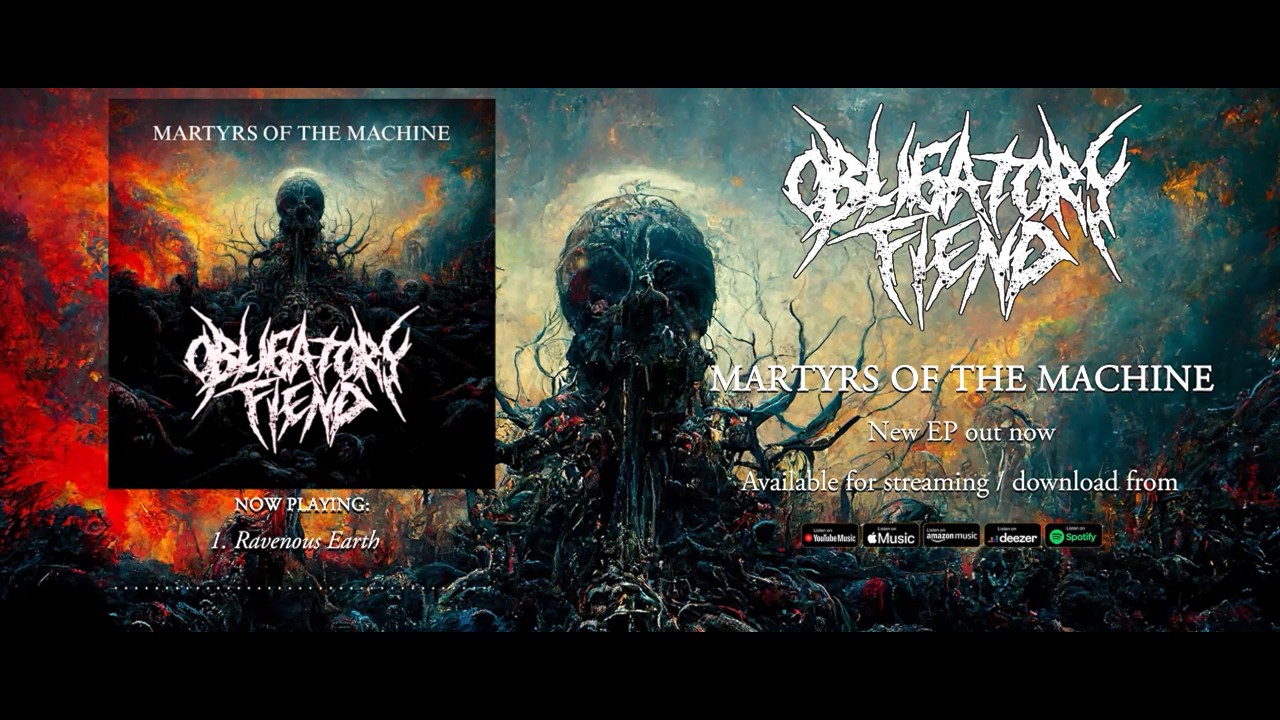 OBLIGATORY FIEND - MARTYRS OF THE MACHINE [OFFICIAL EP STREAM] (2026) SW EXCLUSIVE