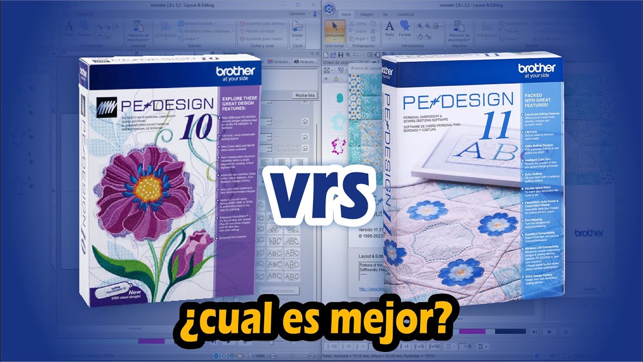 Diferencia entre PE DESIGN 10 y PE DESIGN 11