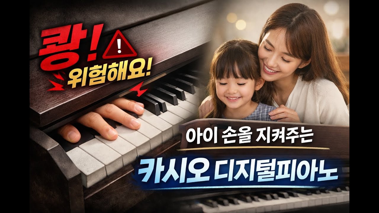 우리 아이 첫 피아노, 카시오 디지털피아노를 선택해야 하는 이유