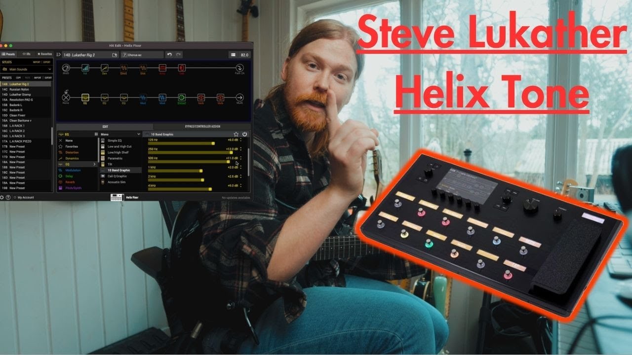 How To Sound Like Steve Lukather | Helix Preset Tutorial