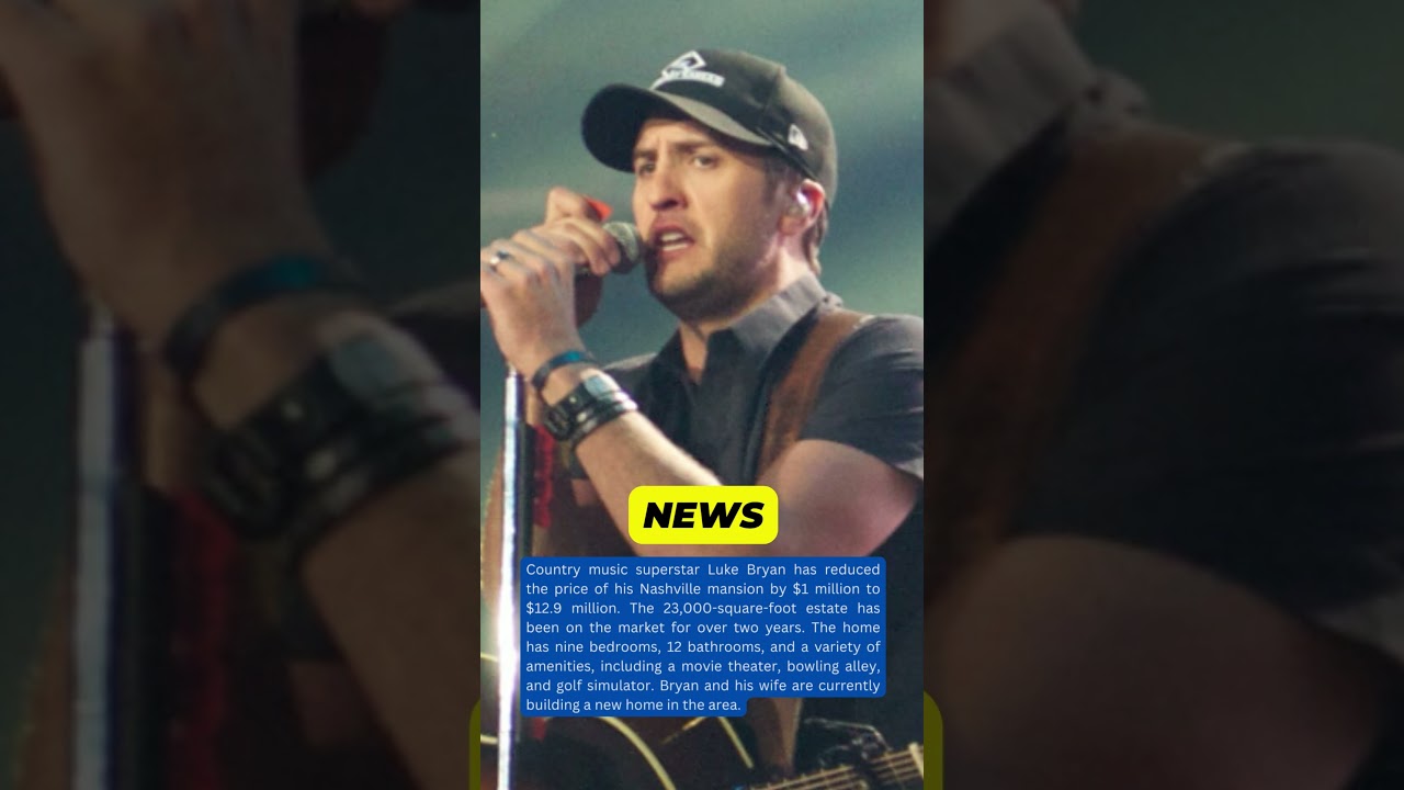 Inside Luke Bryan's Luxurious Nashville Mansion | Mansion Tour and Price Drop!