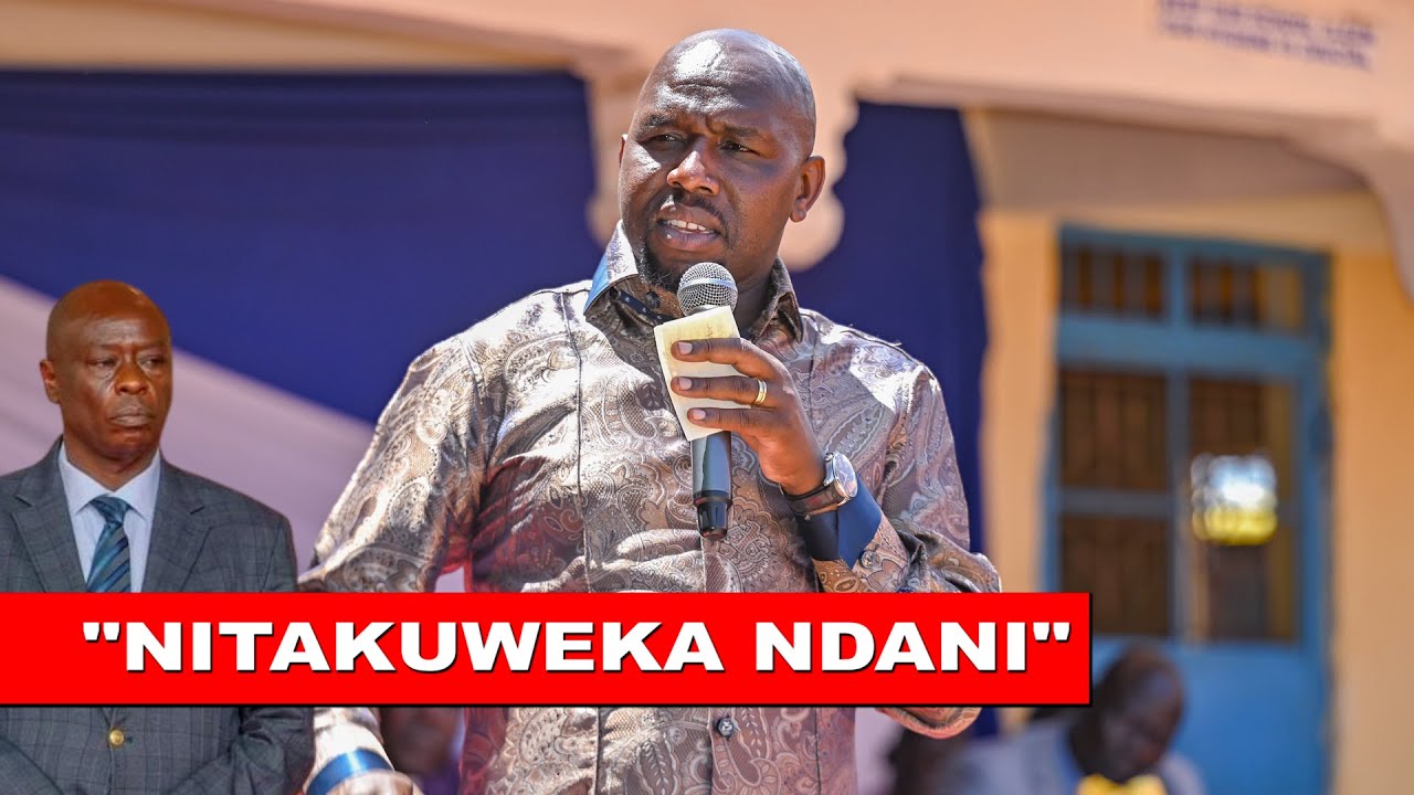 KIMEUMANA! Listen to interior CS Murkomen warning to Gachagua after attacking Ruto & Kindiki in Meru