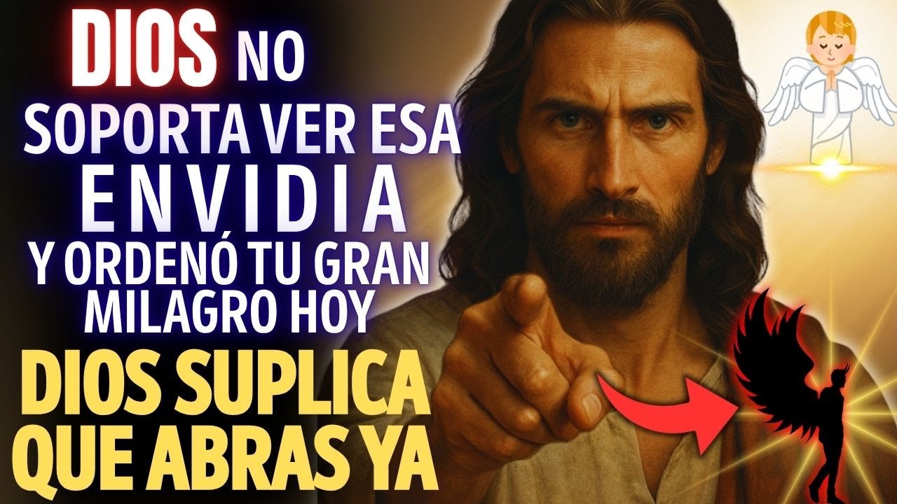 DIOS NO SOPORTA VER ESA ENVIDIA... Y ORDENÓ TU GRAN MILAGRO HOY