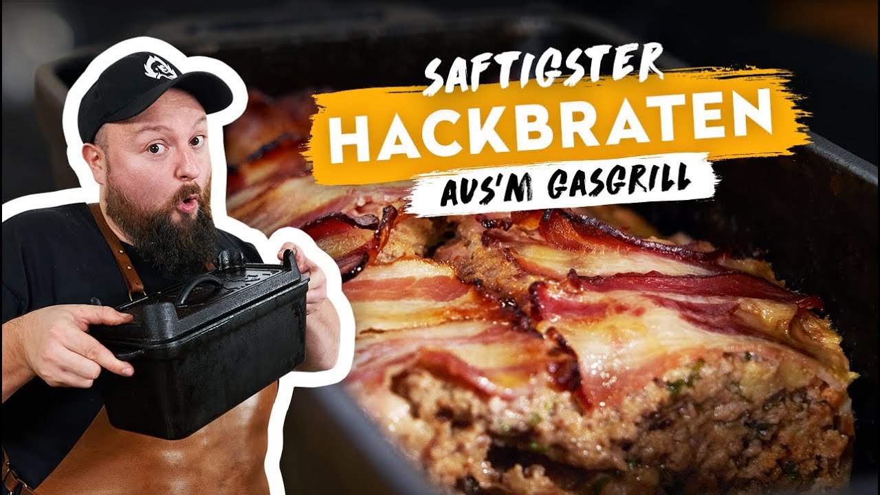 Mega saftiger Hackbraten vom Gasgrill | BBQ Madness